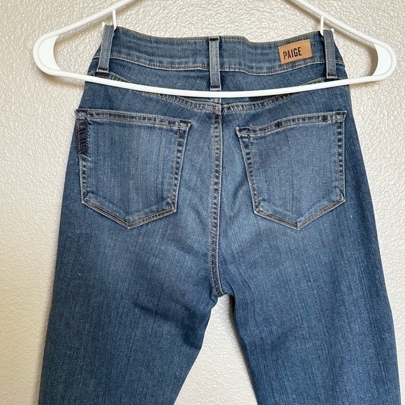 PAIGE: Distressed skinny jeans - Size 25 - Picture 5 of 7